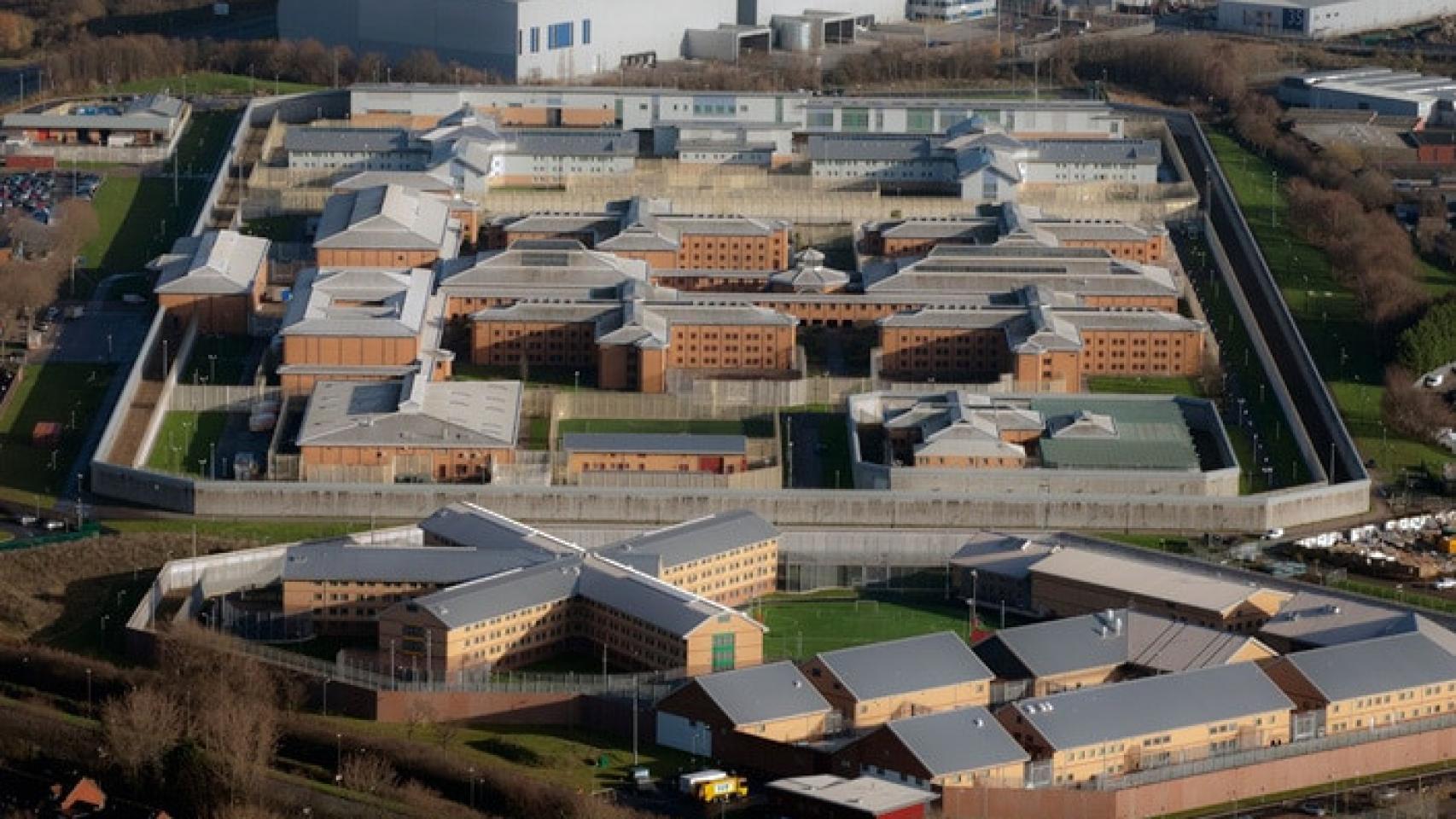 La prisión de Belmarsh, Reino Unido.