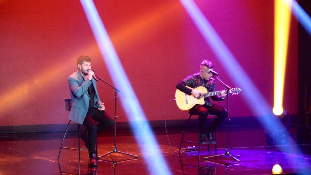 Antoñito Molina, en su actuación.