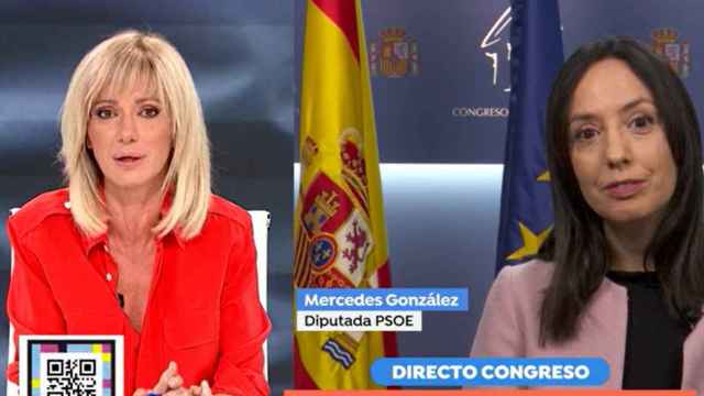 Enganchón entre Griso y Mercedes González (PSOE) en 'Espejo Público': Perdóneme. Vamos a ser rigurosas