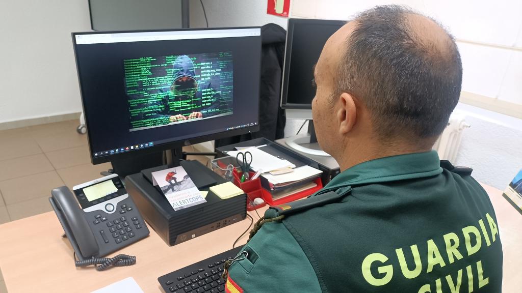 Un agente de la Guardia Civil.