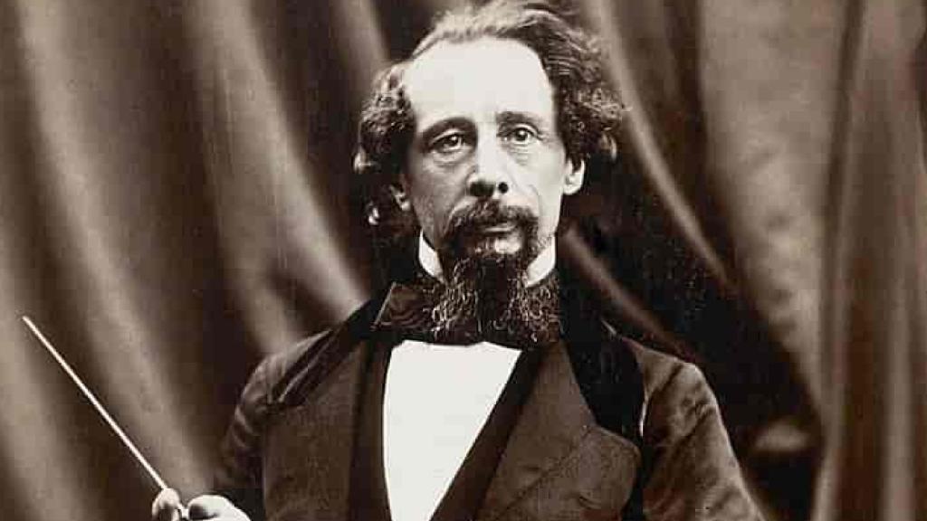 Charles John Huffam Dickens, 1858.