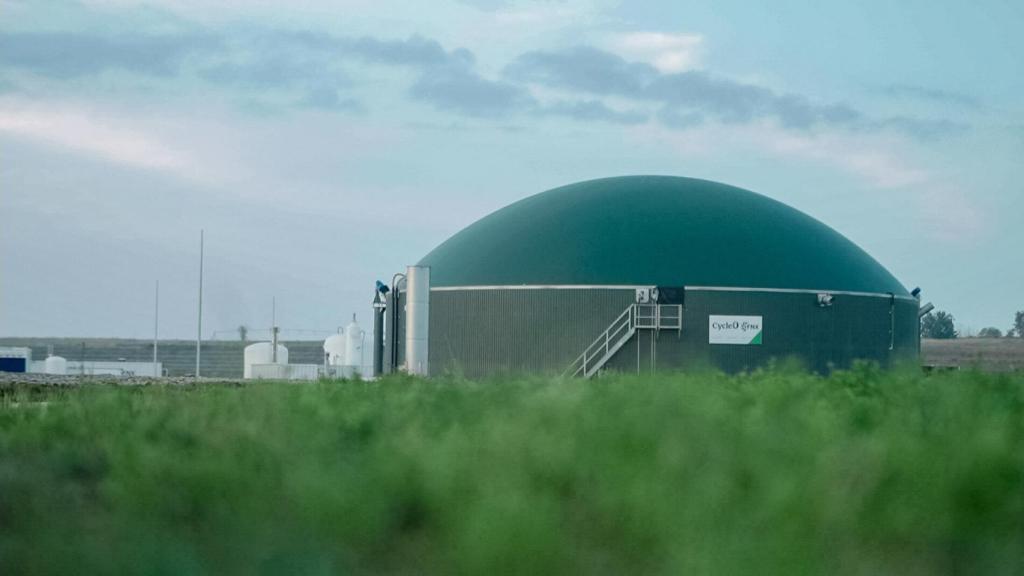 Planta de biometano de la empresa danesa CycloØ.