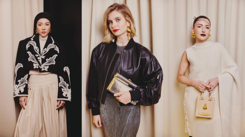 Yoyo Cao, Xenia Adonts y Alexandra Pereira.