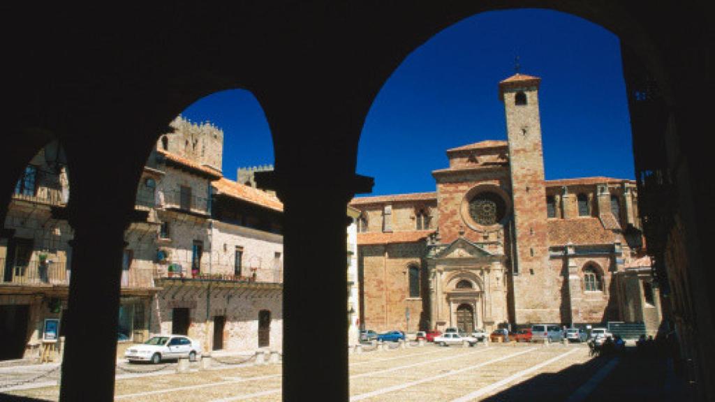 La Plaza Mayor de Siguenza.