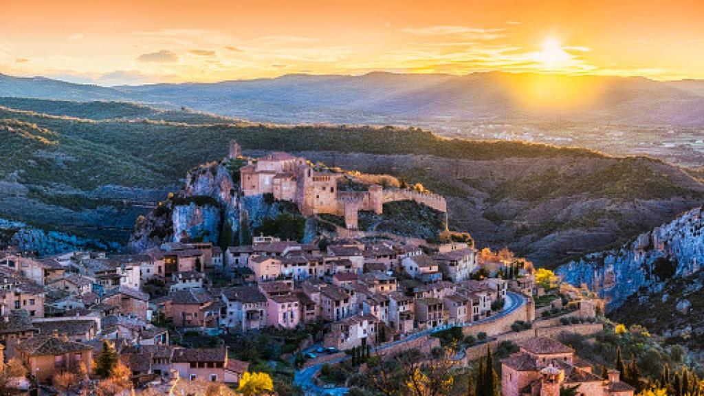 Alquezar en la provincia de Huesca.