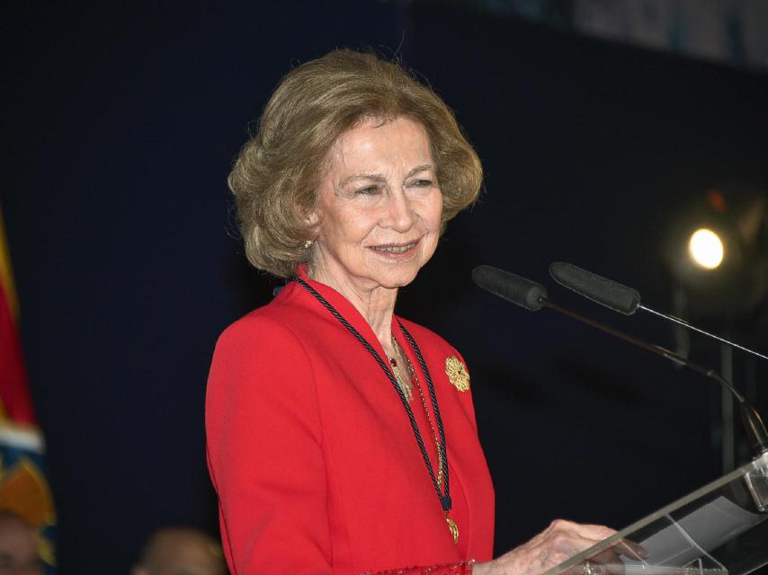 La Reina recibe la Medalla de Oro de Islas Baleares.