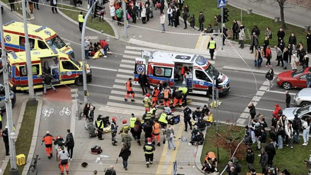 Imagen del atropello.