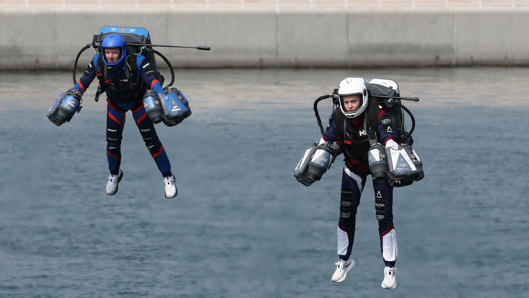 Carrera en Dubái de Jetpacks