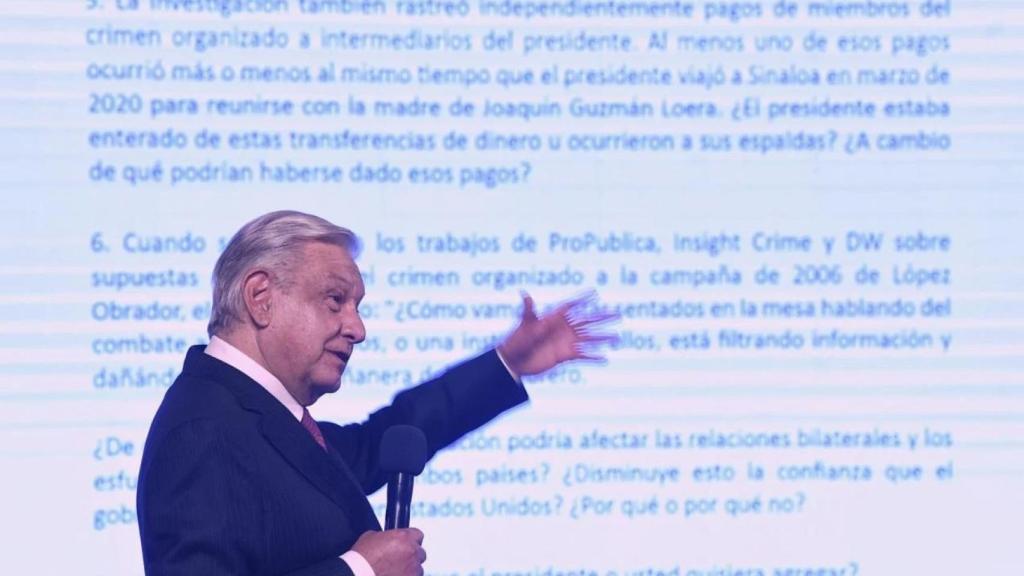 Andrés Manuel López Obrador, presidente de México.