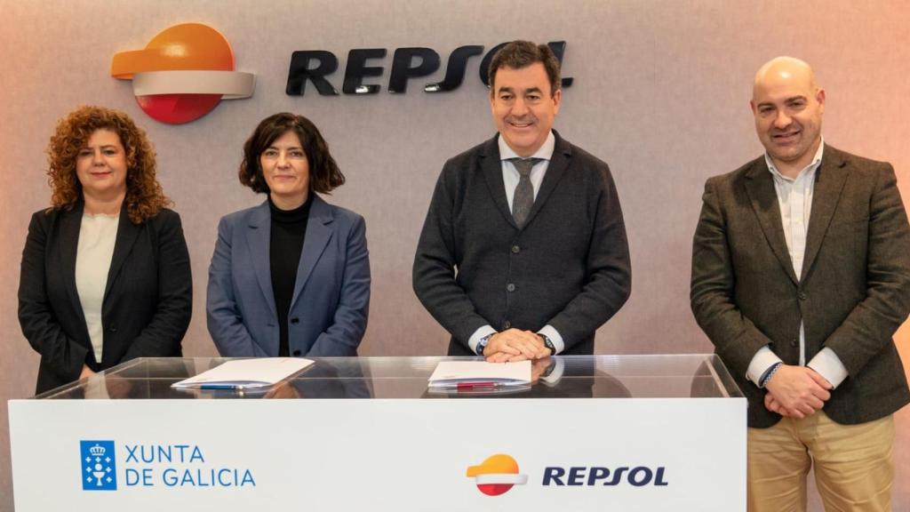 Convenio entre Xunta y Repsol.