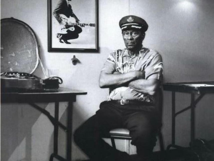 La tristeza de Chuck Berry ante la cámara de Martin Schoeller.