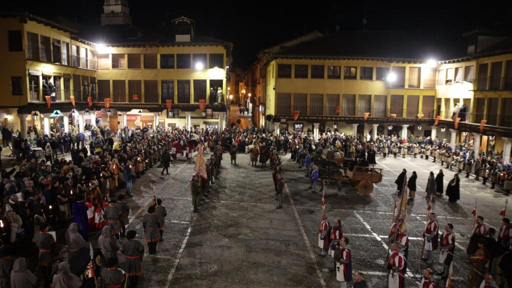 La Plaza Mayor de Tordesillas regresa al siglo XVI