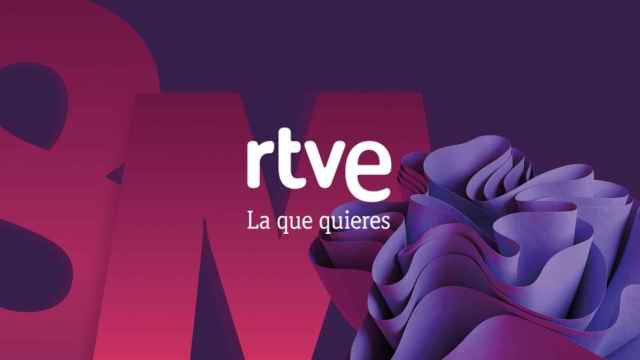 Logo de RTVE con motivo del 8M.