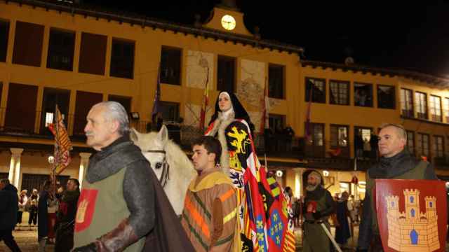 La llegada de la reina Juana a Tordesillas