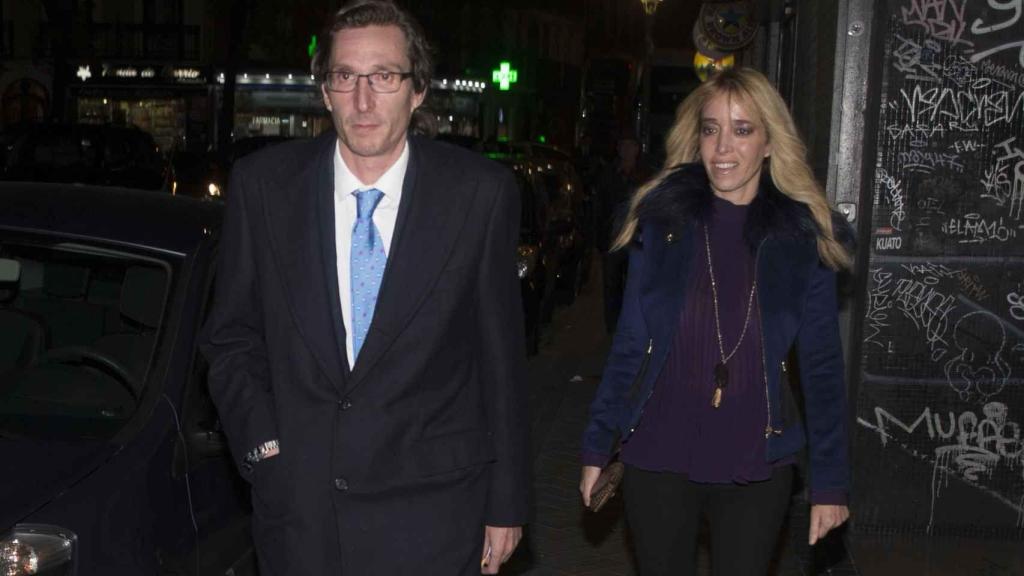 Fernando Gómez-Acebo y Nadia Halamandari, en una imagen de archivo.