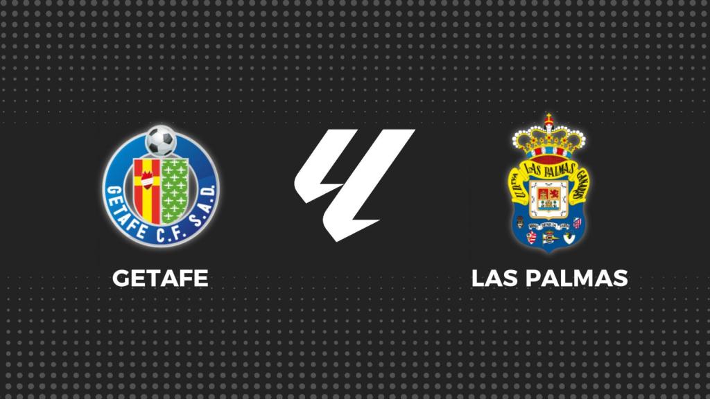 Getafe - Las Palmas, La Liga en directo