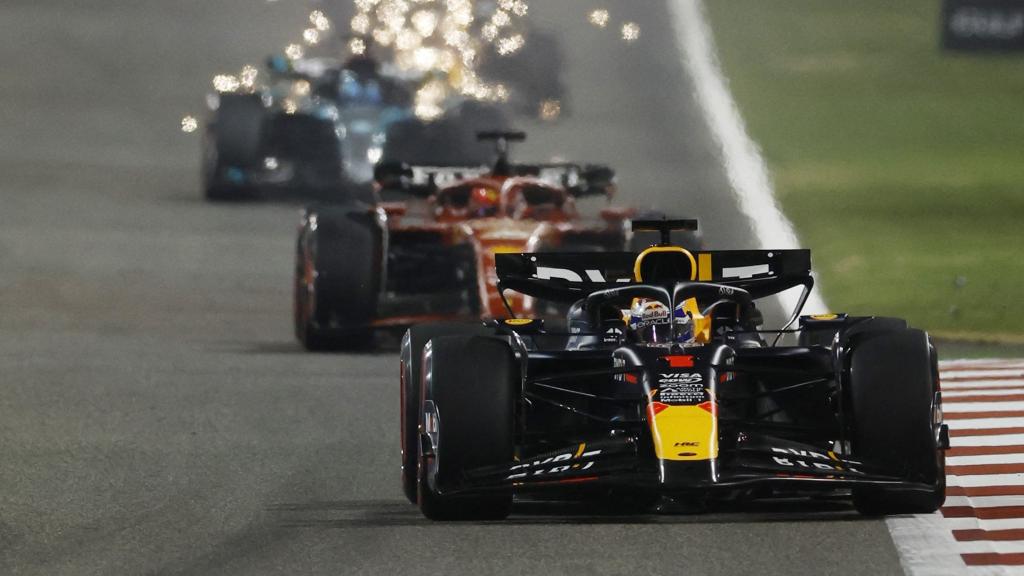 Max Verstappen, durante el GP de Baréin