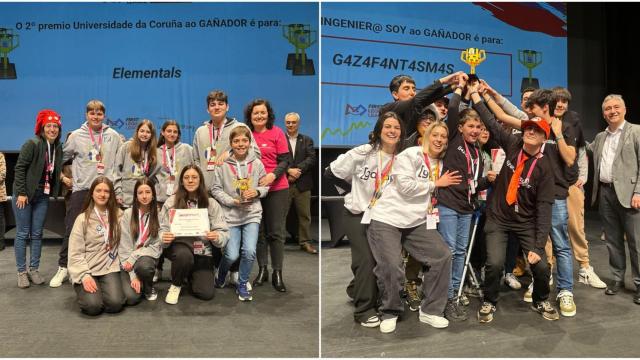 Ganadores de la First Lego de Galicia.