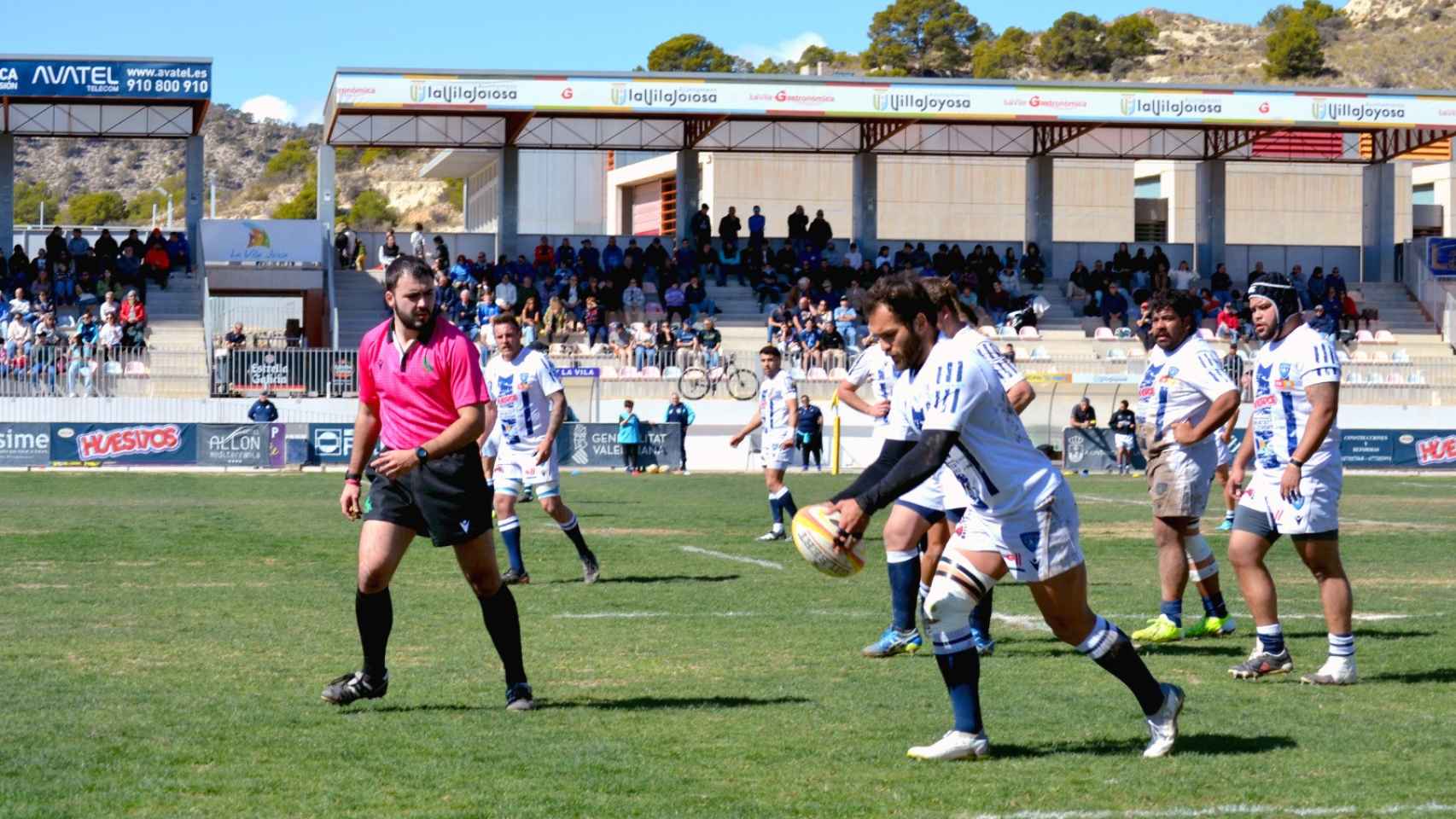 El partido de Huesitos La Vila frente al Málaga.