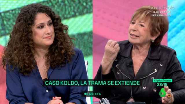 Enma López y Celia Villalobos en 'laSexta Xplica'.
