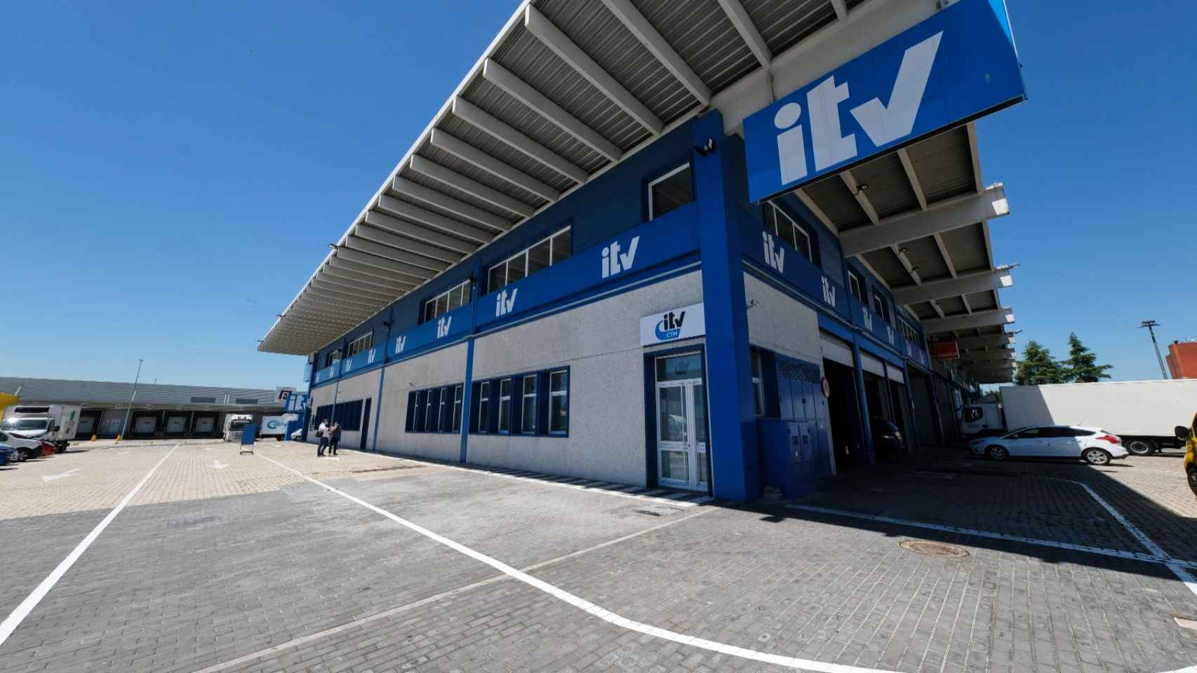 ITV de la carretera de Villaverde a Vallecas, en el Centro de Transportes.