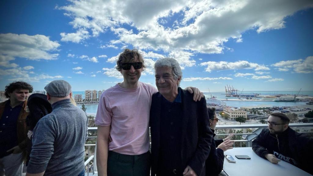 Óscar Ladoire y Julián Villagrán.