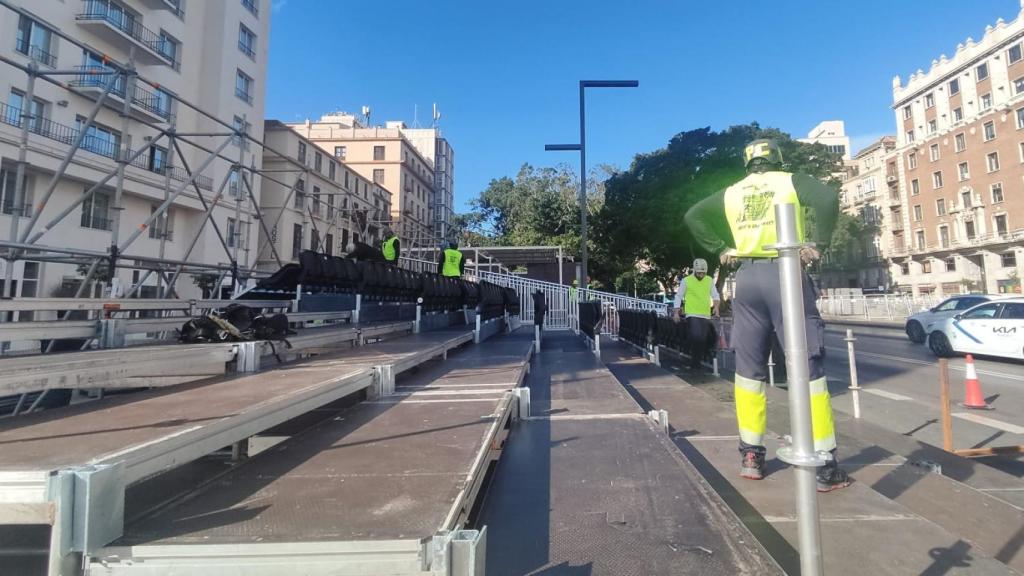Una imagen de los trabajadores.