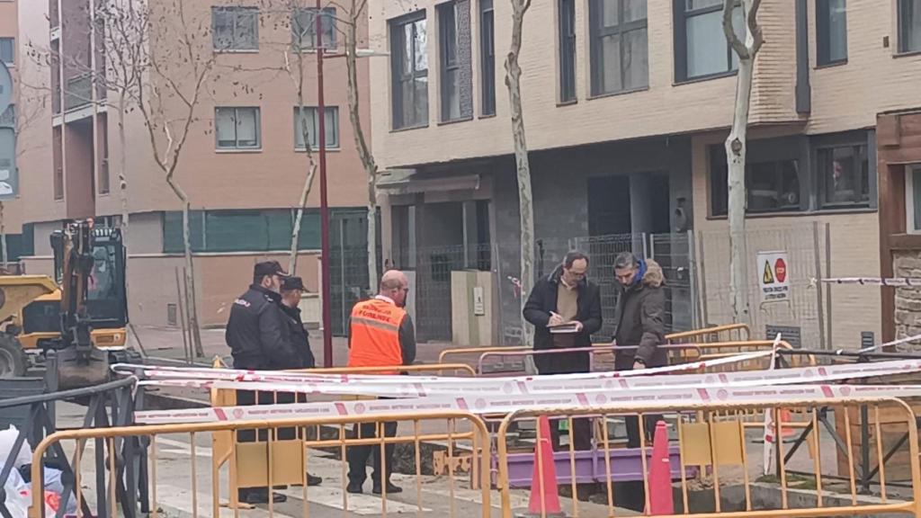 Obras de Villa del Prado donde ha tenido lugar el accidente mortal