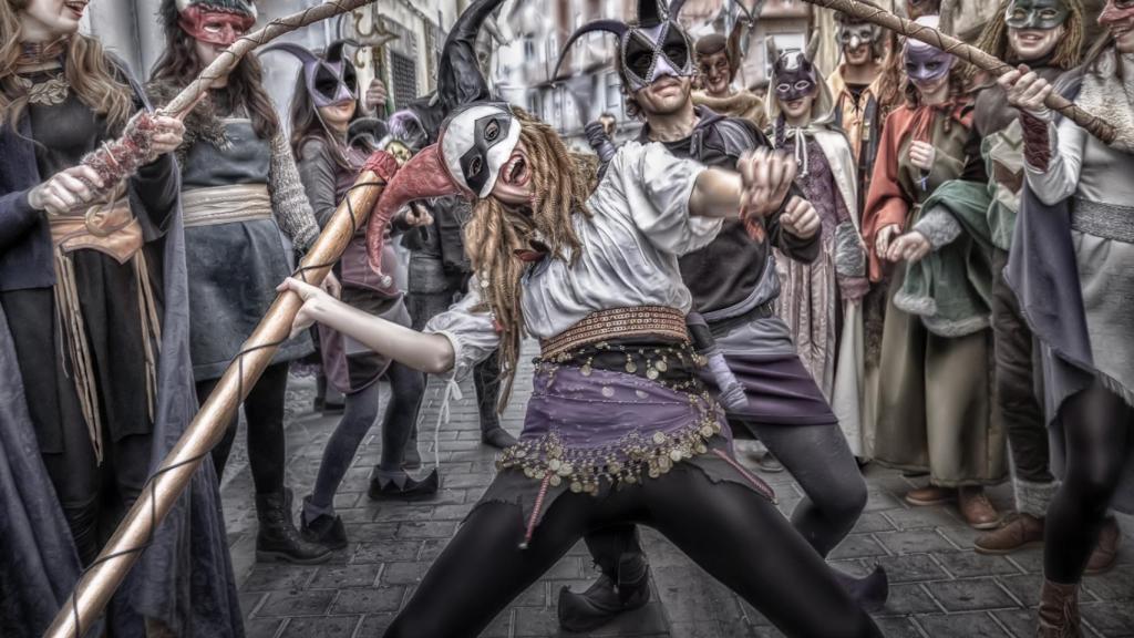 Uno de los momentos más coloridos de las fiestas de Villena.