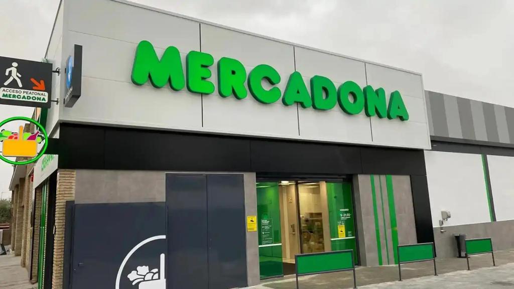 Fachada de Mercadona.