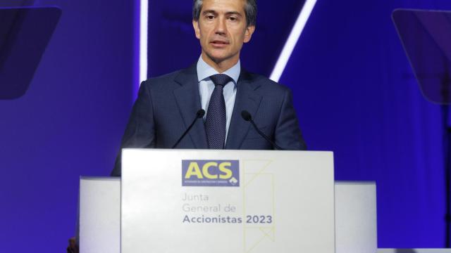 El consejero delegado de ACS y presidente de Cimic, Juan Santamaría.