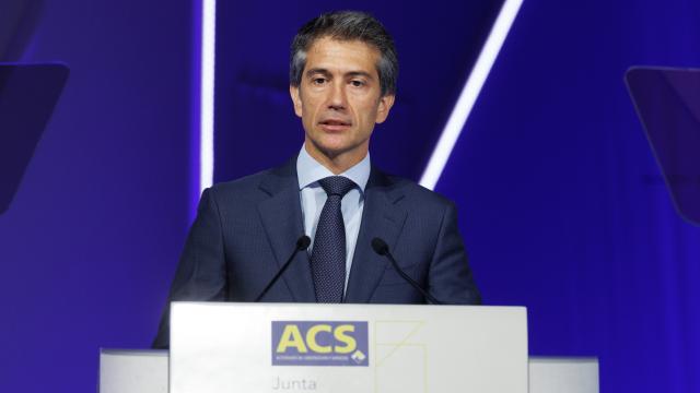 El consejero delegado de ACS, Juan Santamaría.