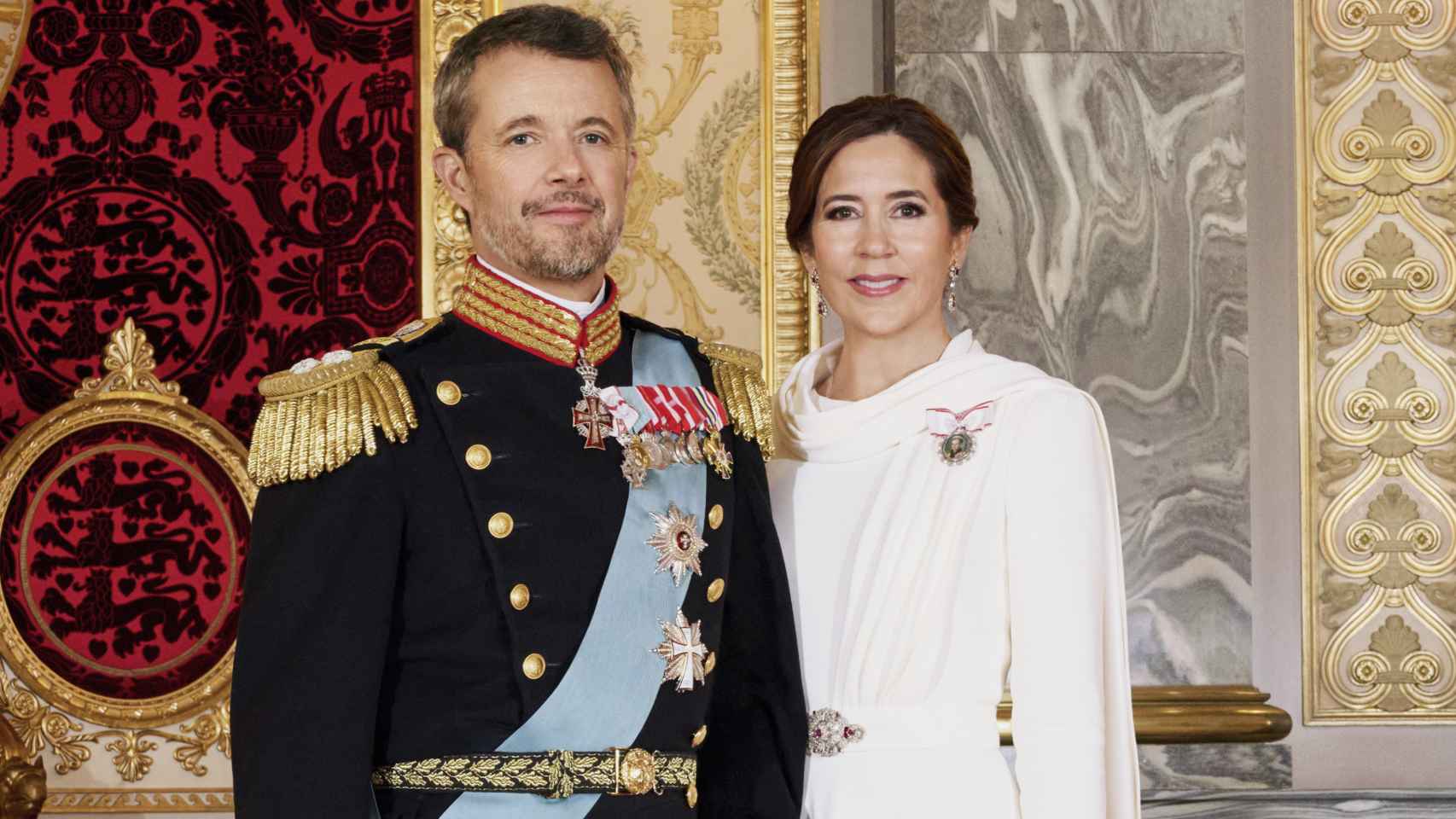 Fotografía oficial de Federico de Dinamarca y Mary.