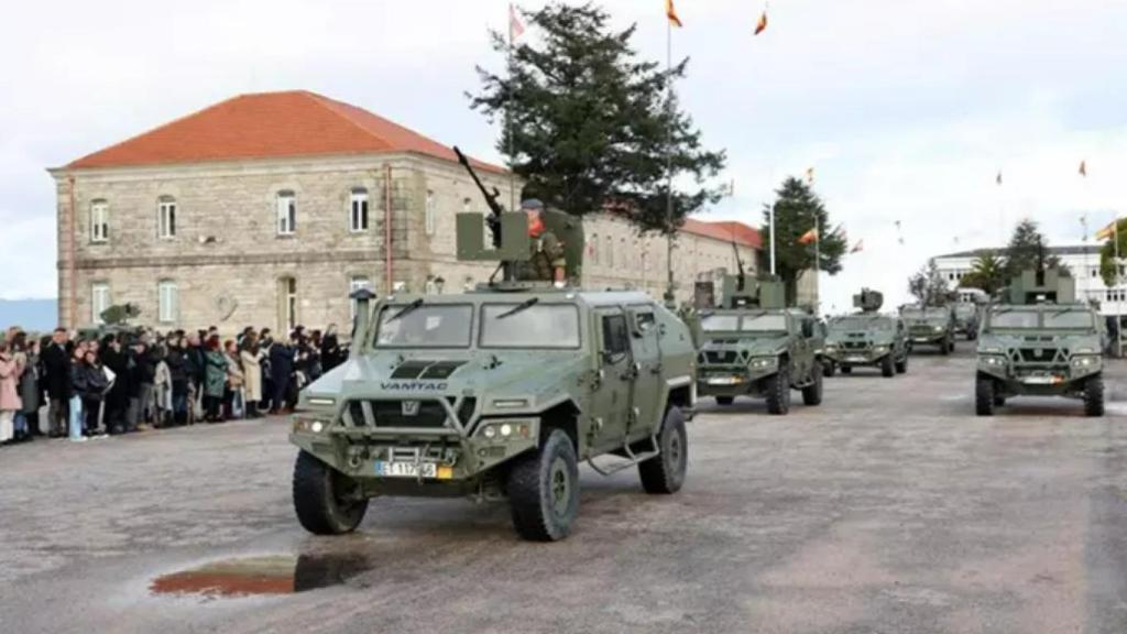 Los miembros de la BRILAT, en diciembre de 2022, celebrando el día de la Inmaculada Concepción.