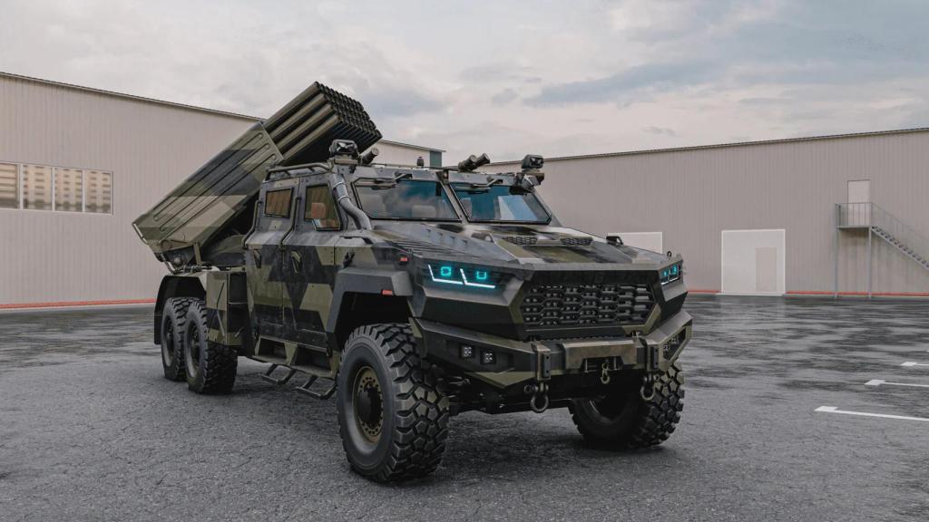 Inguar-3 versión de lanzador de cohetes