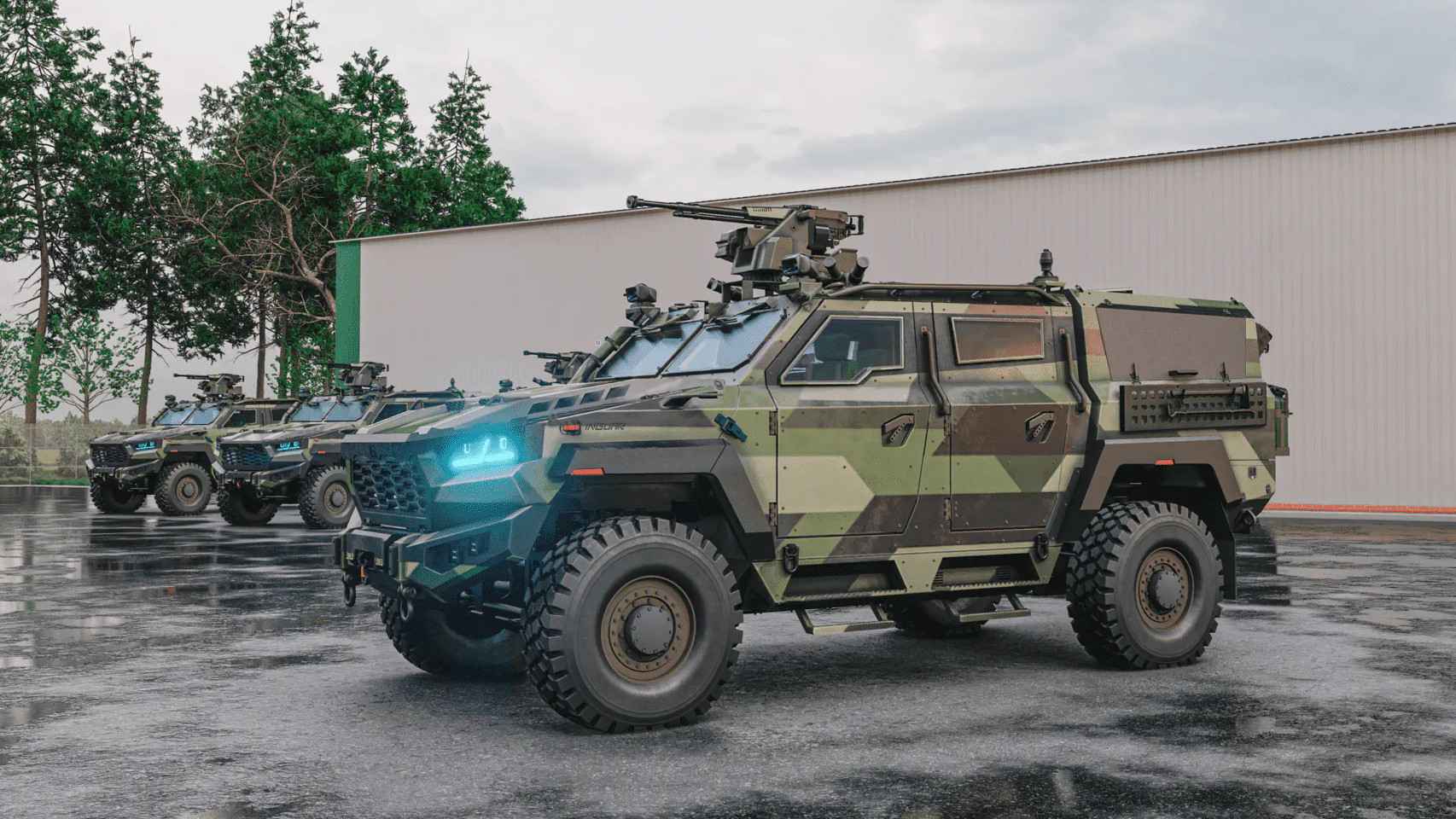 Blindado Inguar-3 versión vehículo táctico especial
