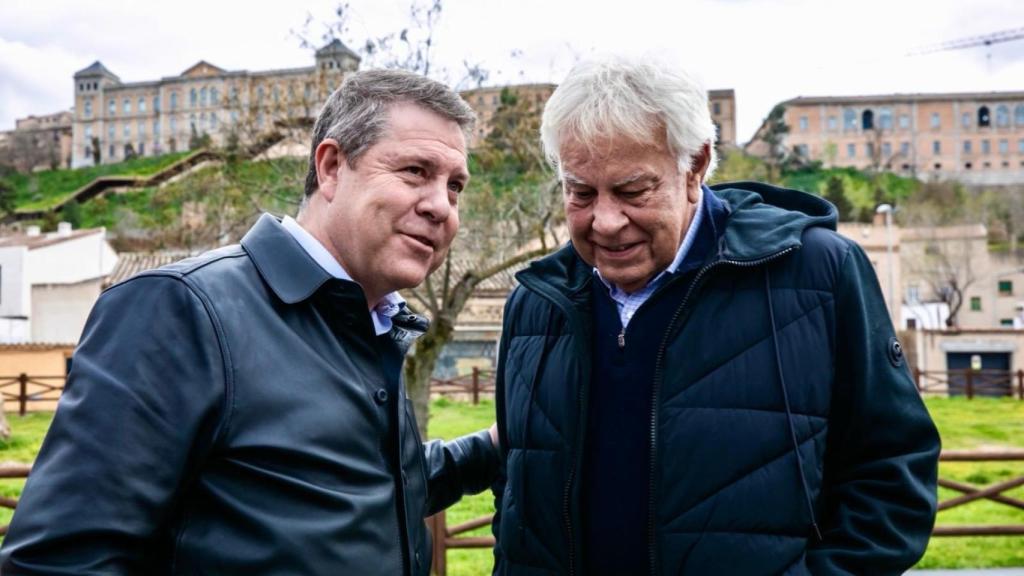 Page y Felipe este lunes Toledo.