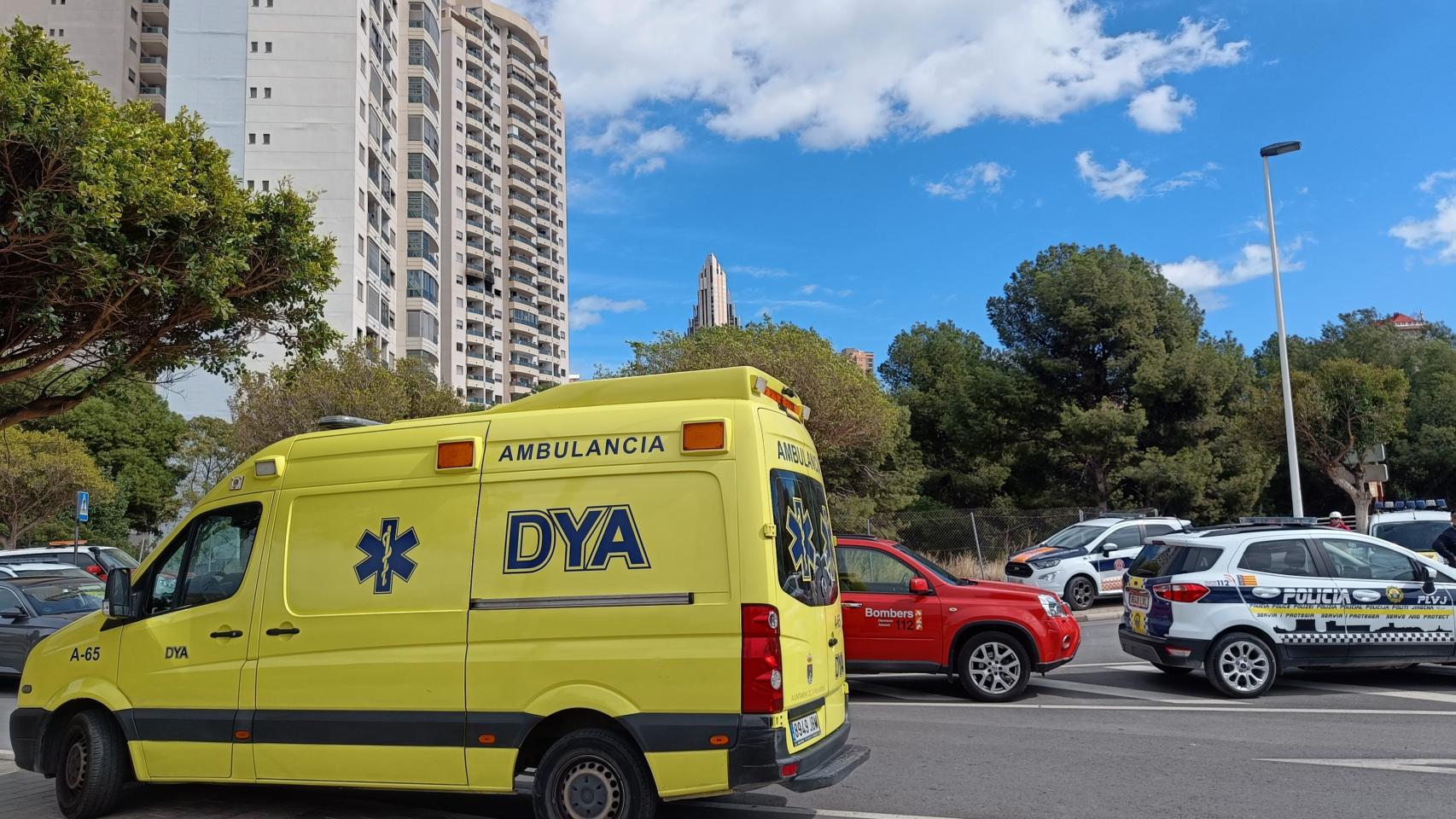 Dispositivo de seguridad desplegado en Villajoyosa.