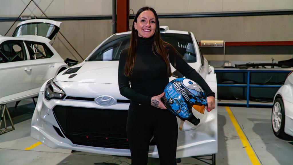 La deportista leonesa Alba Sánchez