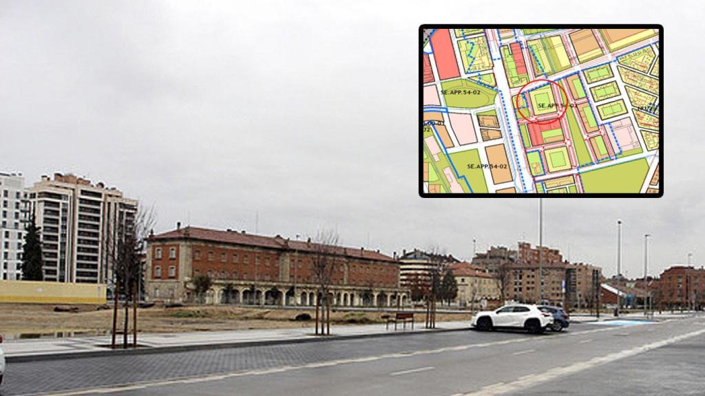 Los terrenos de Cuarteles y Artillería