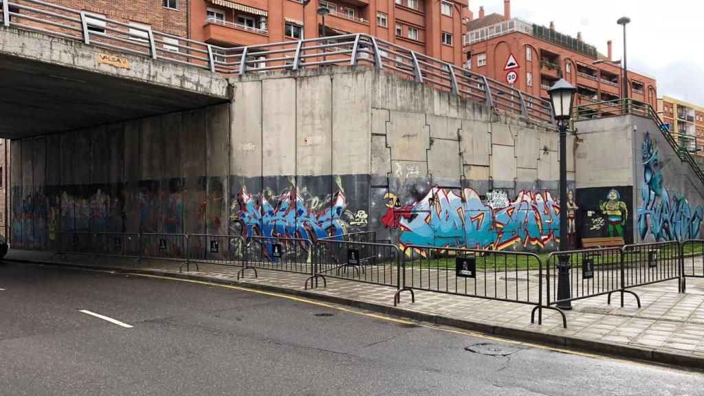 Paso inferior de la calle Puerta Nueva con la avenida de Portugal