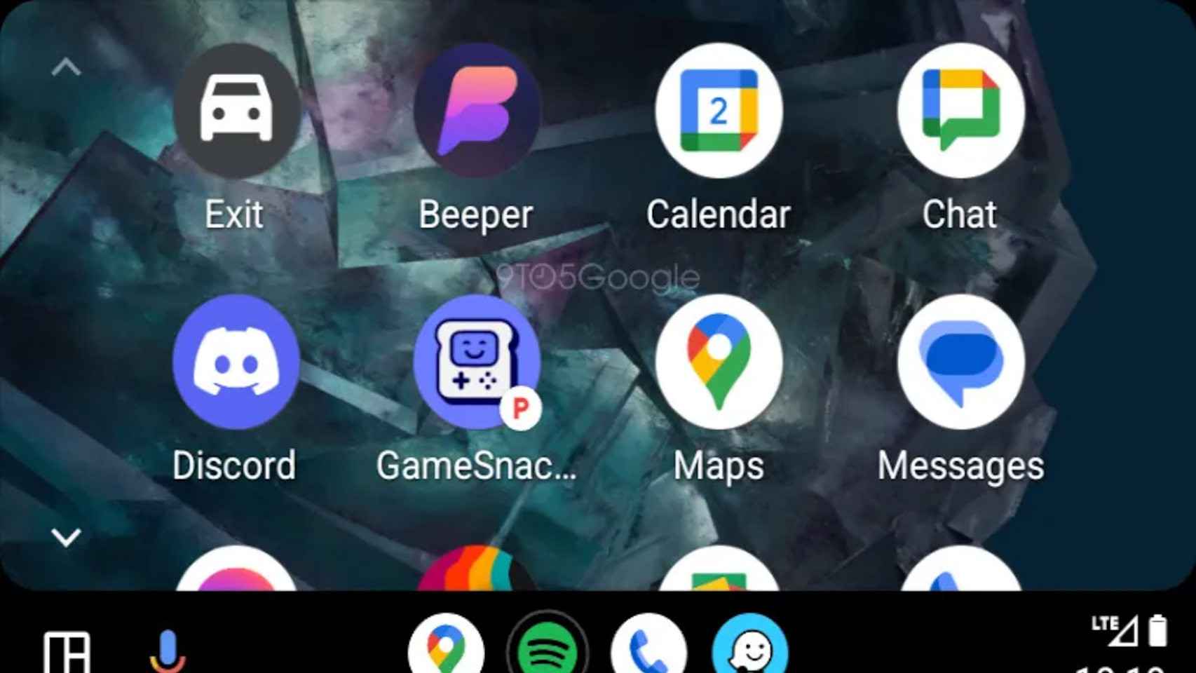 Nuevo icono en Android Auto que indica que la app sólo se puede usar con el coche aparcado
