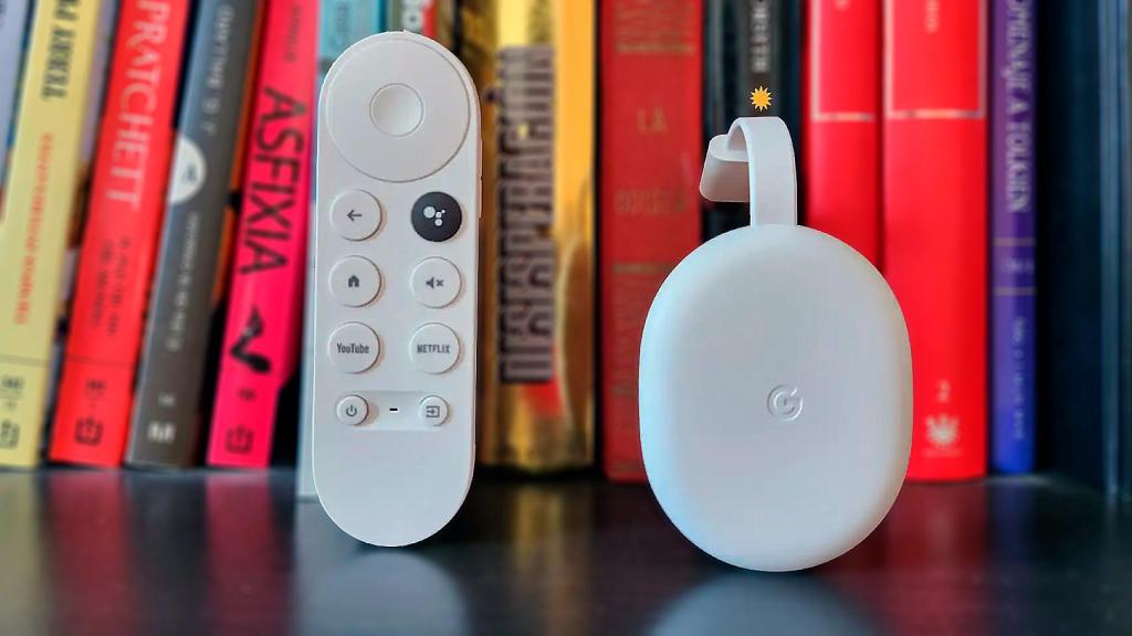 Imagen del Chromecast con Google TV