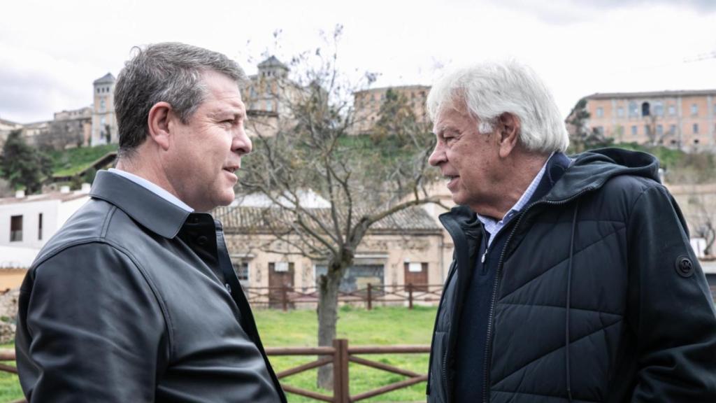 Comida entre Page y Felipe González en Venta de Aires en Toledo.