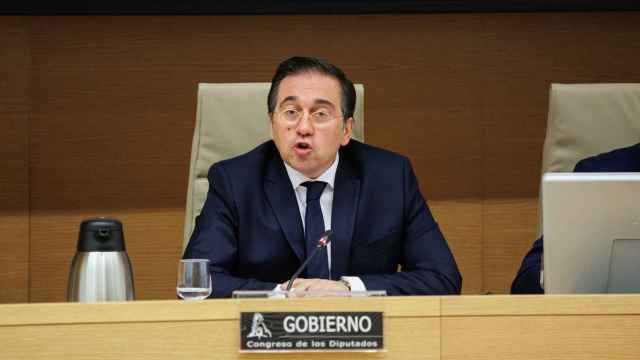 El ministro de Asuntos Exteriores, José Manuel Albares, este lunes.
