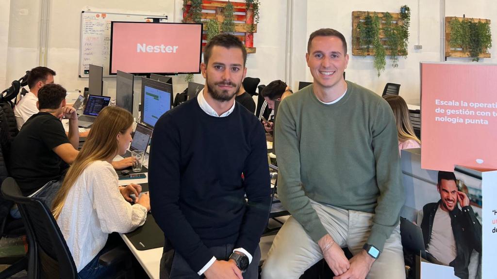 Kástor del Olmo y Álex Purull, fundadores de Nester.