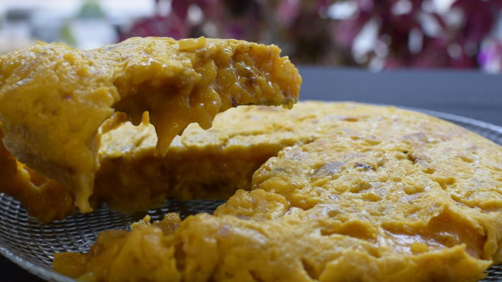 Imagen de archivo de una tortilla de patata.