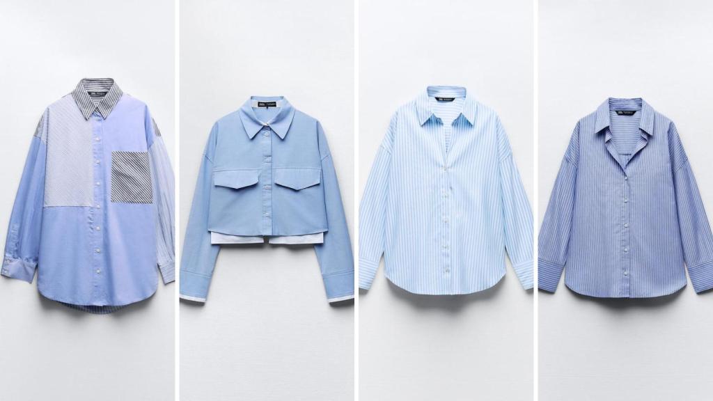 Camisas de Zara.