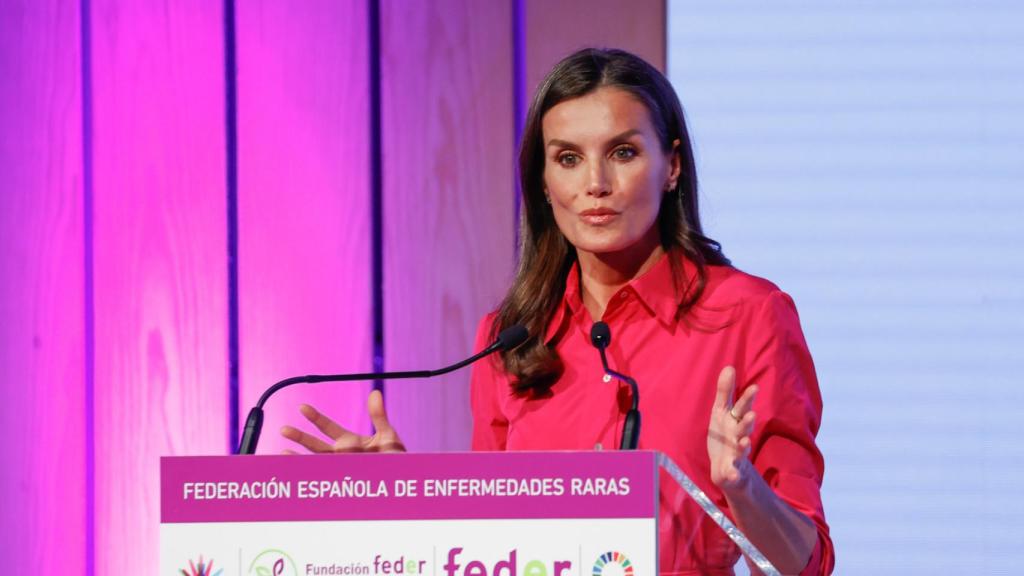 La Reina, en 2023 en el Día Mundial de las Enfermedades Raras.