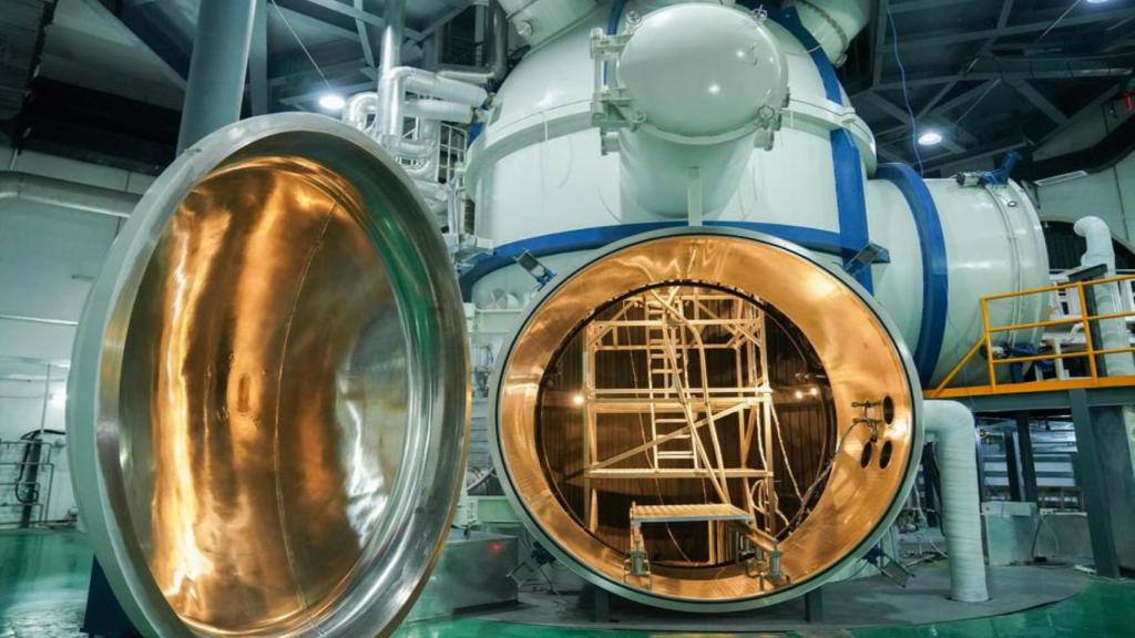 La estación espacial terrestre de China.